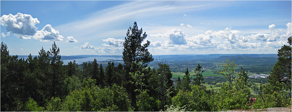 Blick vom Holmenkollen