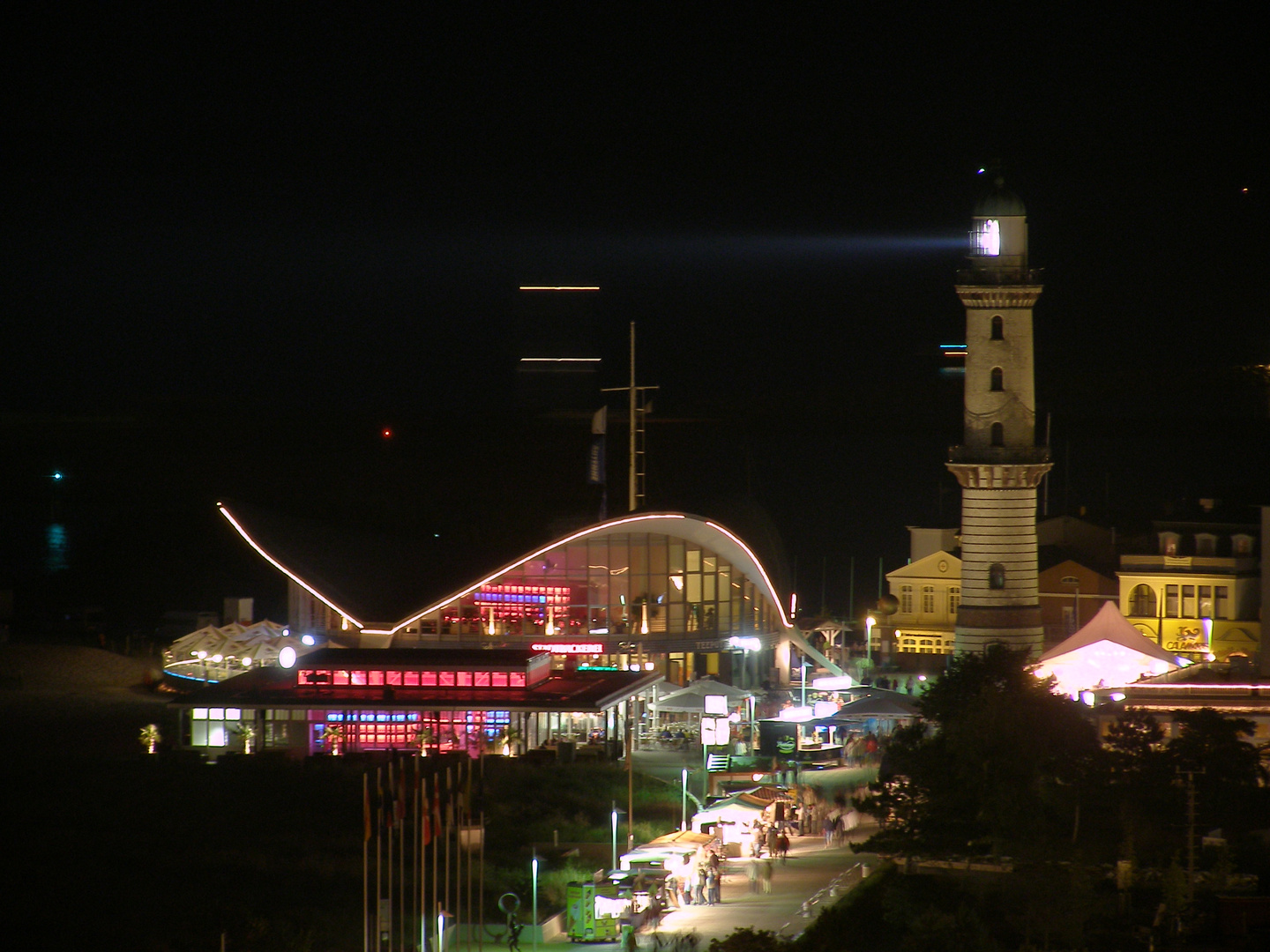 Blick vom Hotel Neptun (Hanse Sail)