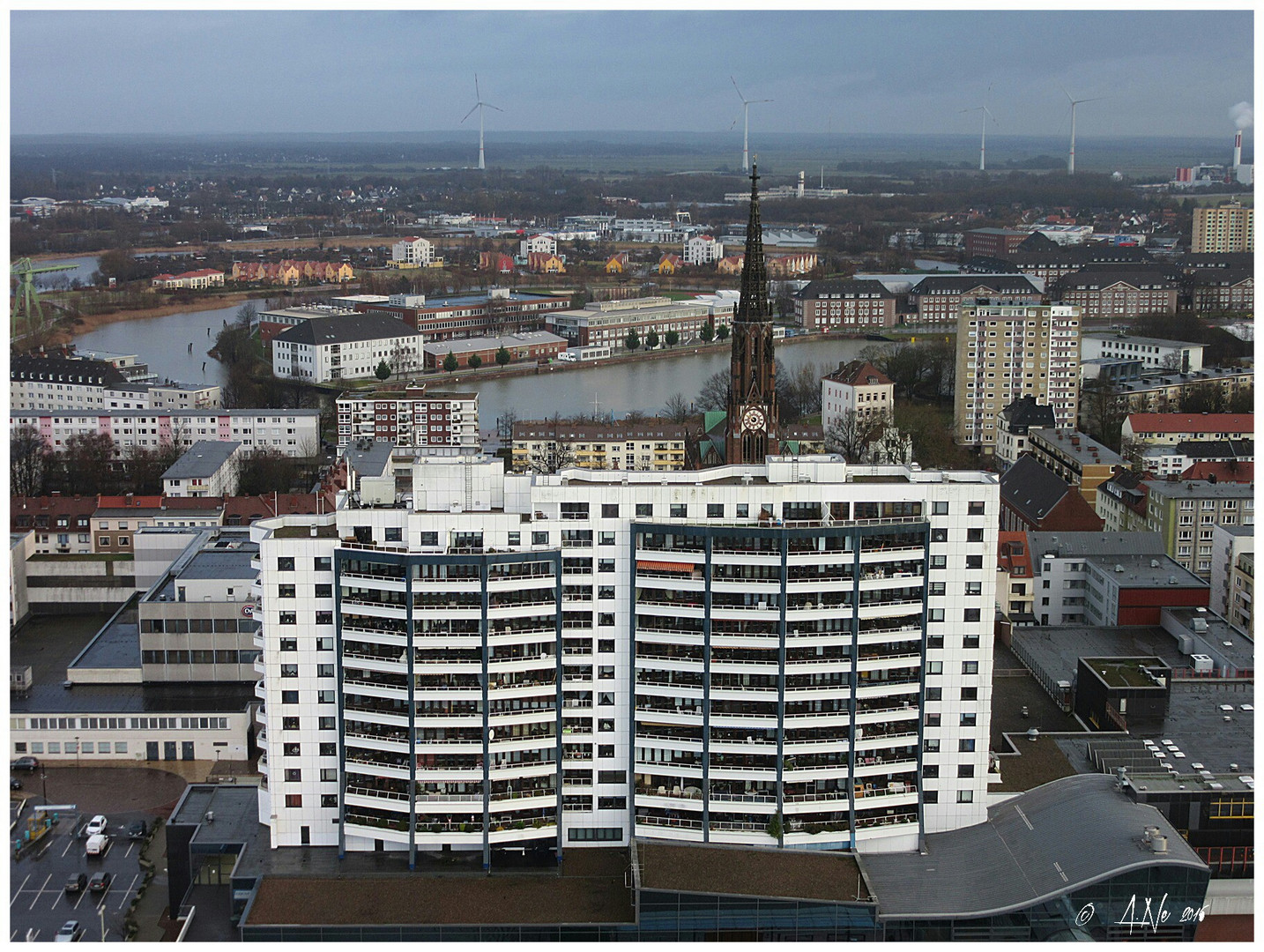 Blick vom Hotel Sail City in Bremerhaven(1)