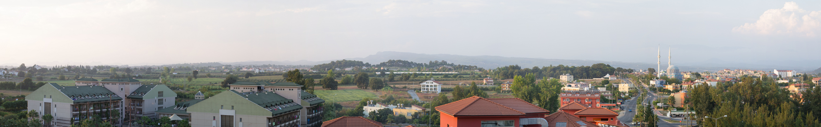 Blick vom Hotelbalkon Urlaub 2014