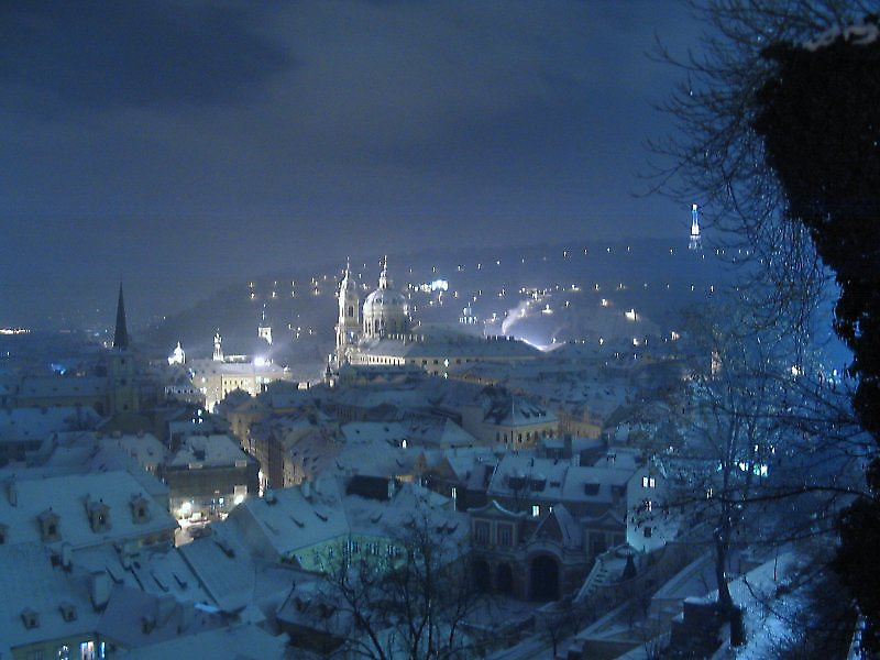 Blick vom Hradschin - Silvester