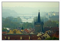 Blick vom Hradzin auf die Stadt