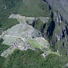 Blick vom Huayna Picchu auf Machu Picchu