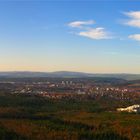 Blick vom Humbergturm auf Kaiserslautern