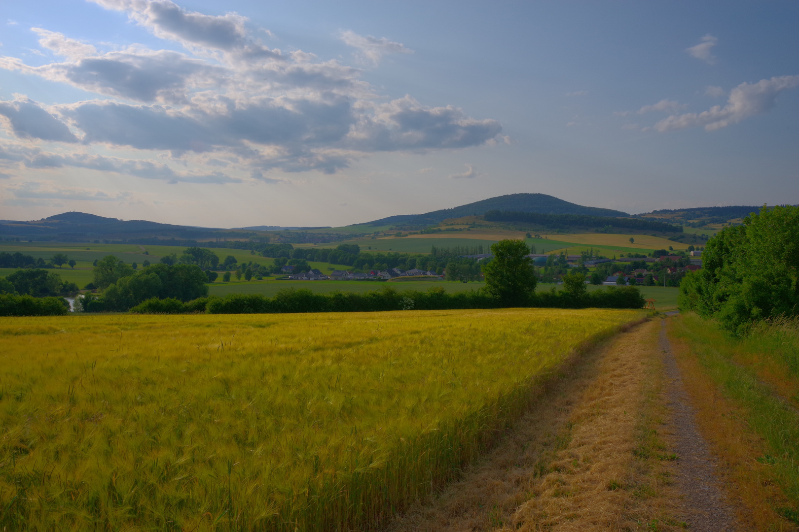 Blick vom Hutsberg