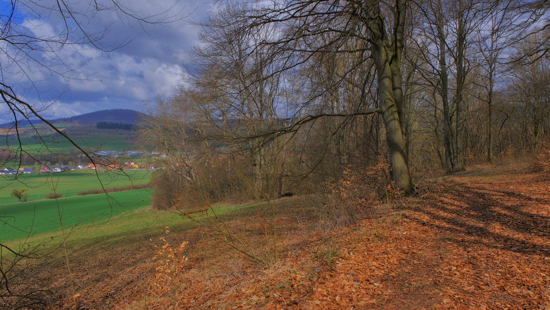 Blick vom Hutsberg (vista de la montaña "Hutsberg")