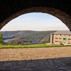 Blick vom IP -Zentrum Vogelsang in der Nordeifel