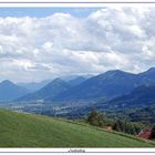 Blick vom Irschenberg - Obb. , Mai 2007