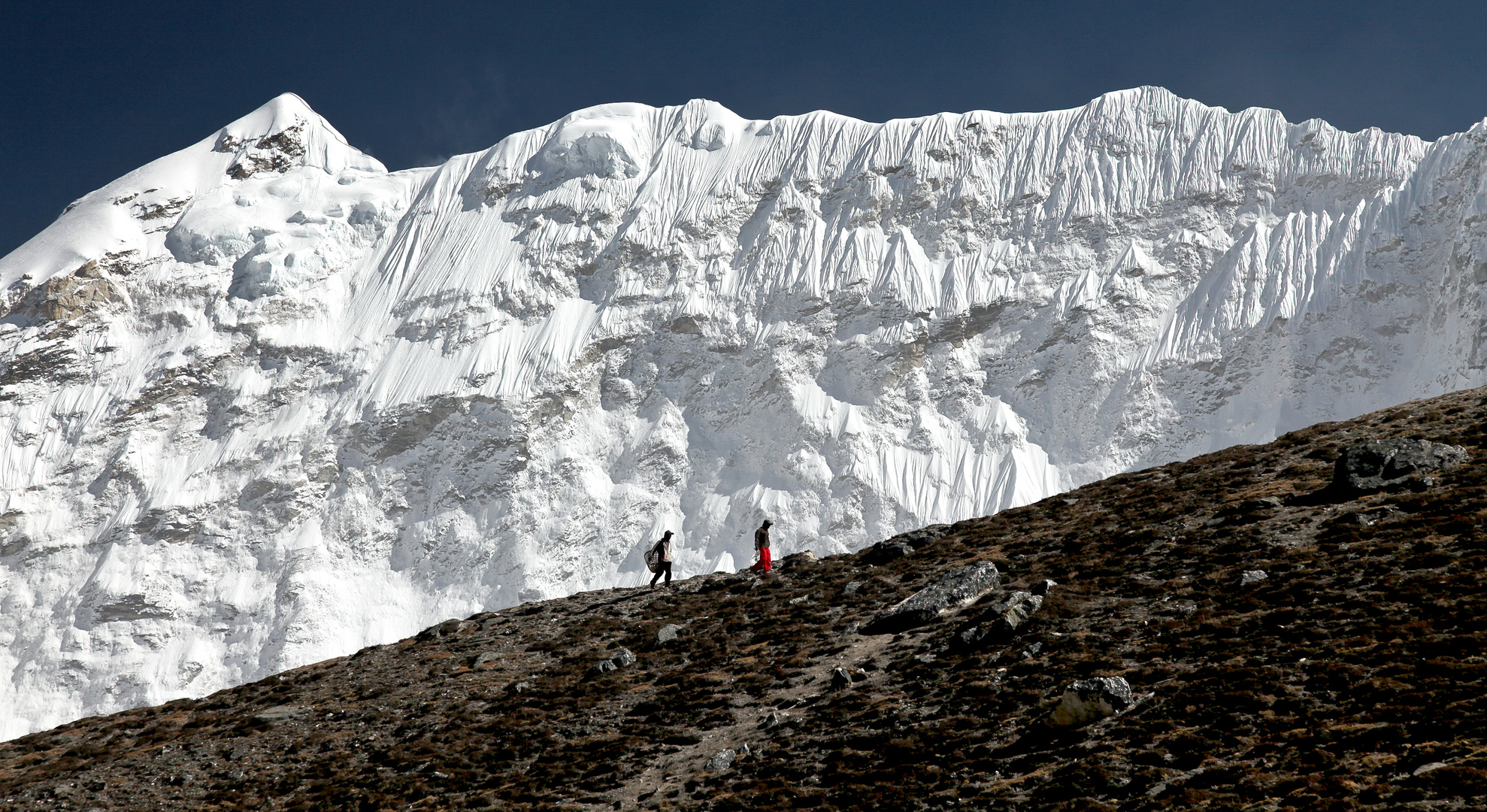 Blick vom Island Peak Basislager