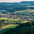 Blick vom Jägerkreuz auf Miltach