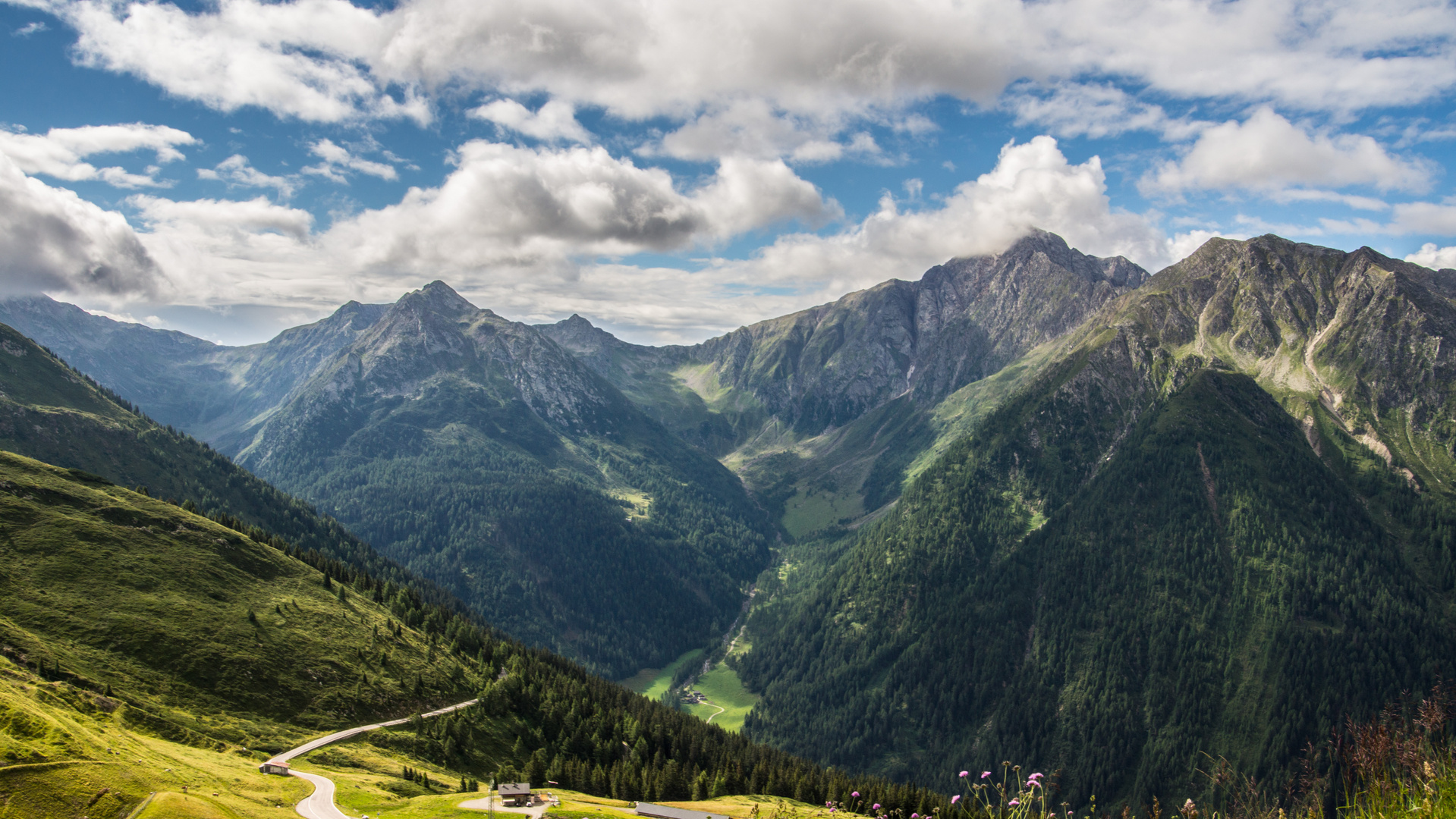 Blick vom Jaufenpass