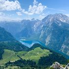 Blick vom Jenner auf den Königssee und Watzmann