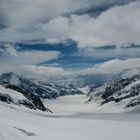 Blick vom Jungfraujoch