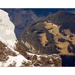 Blick vom Jungfraujoch ins Berner Oberland