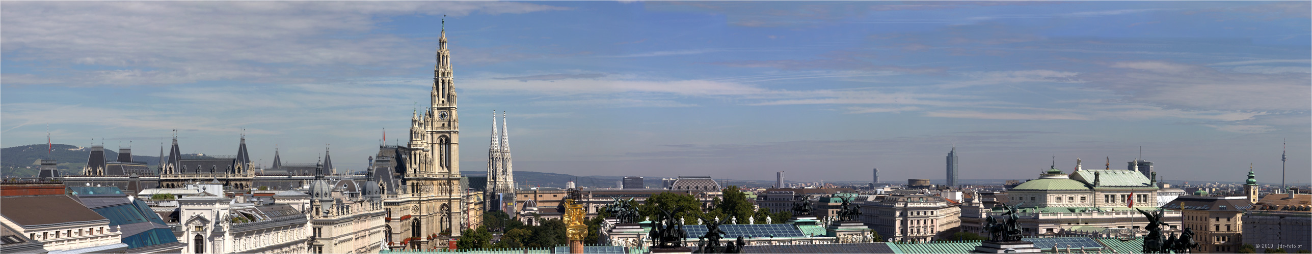 Blick vom Justizpalast