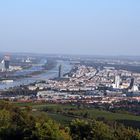 Blick vom Kahlenberg auf die Donau