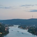 Blick vom Kaiser-Friedrich-Turm auf Koblenz.