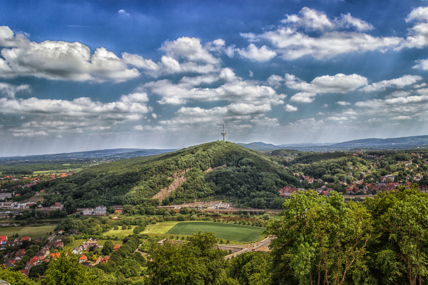 Blick vom Kaiser Wilhelm Denkmal