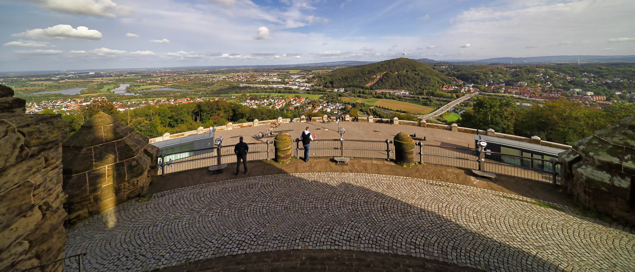 Blick vom Kaiser-Wilhelm-Denkmal