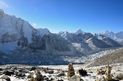 Blick vom Kala Pattar (5545 m) zum Everest-Gebiet