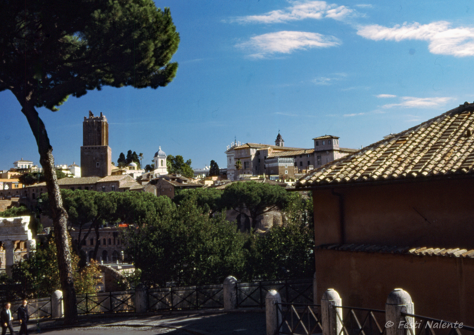 Blick vom Kapitol zum Quirinal