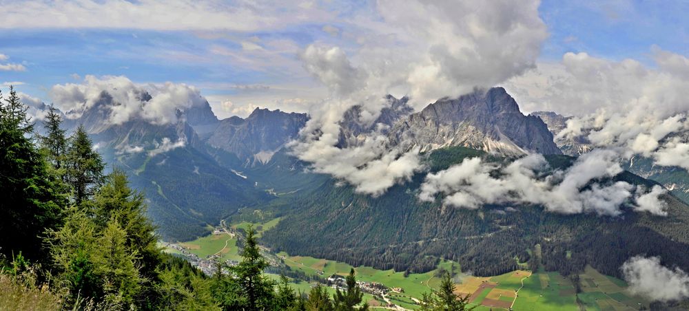 Blick vom Karnischen  Höhenweg