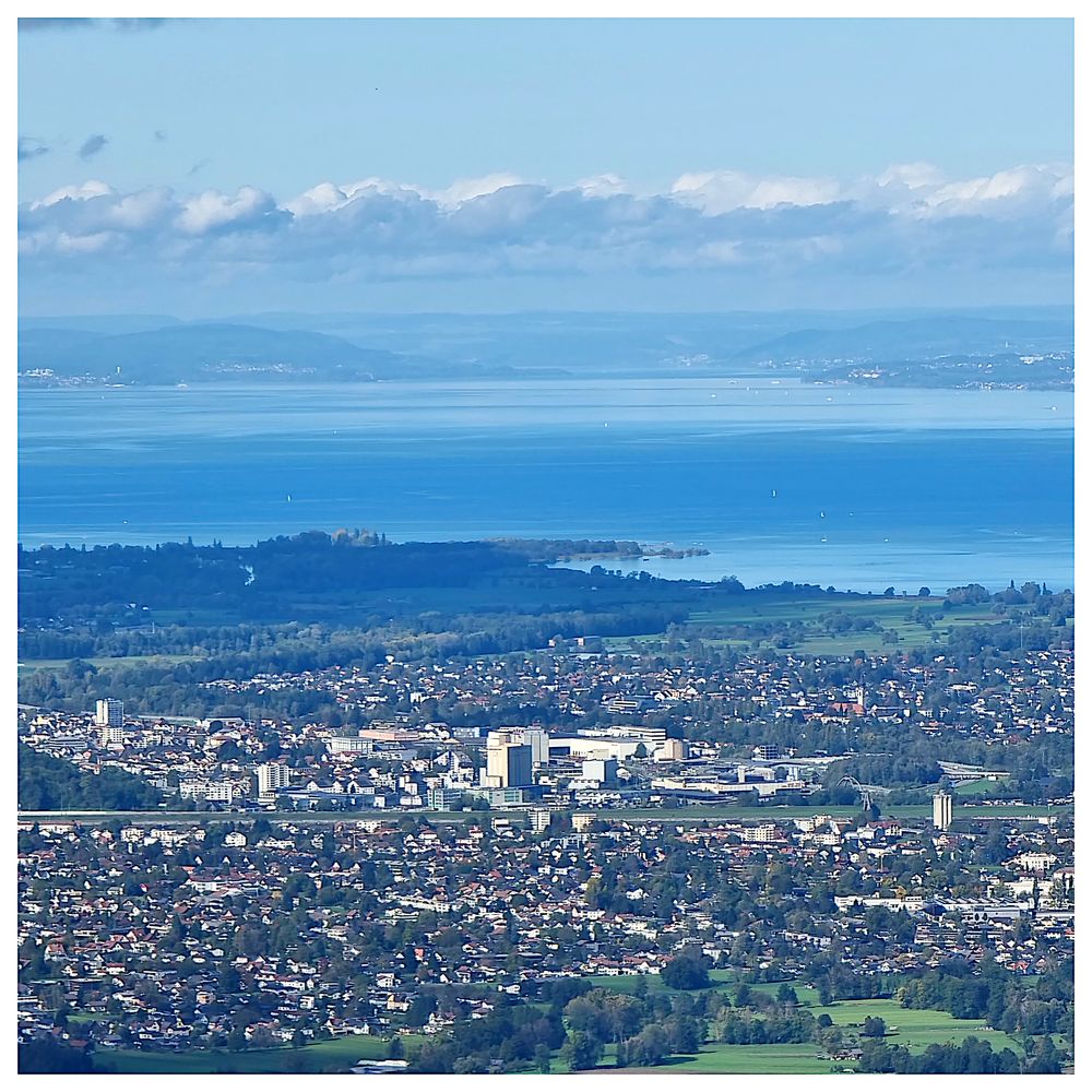 Blick vom Karren richtung Bodensee, II