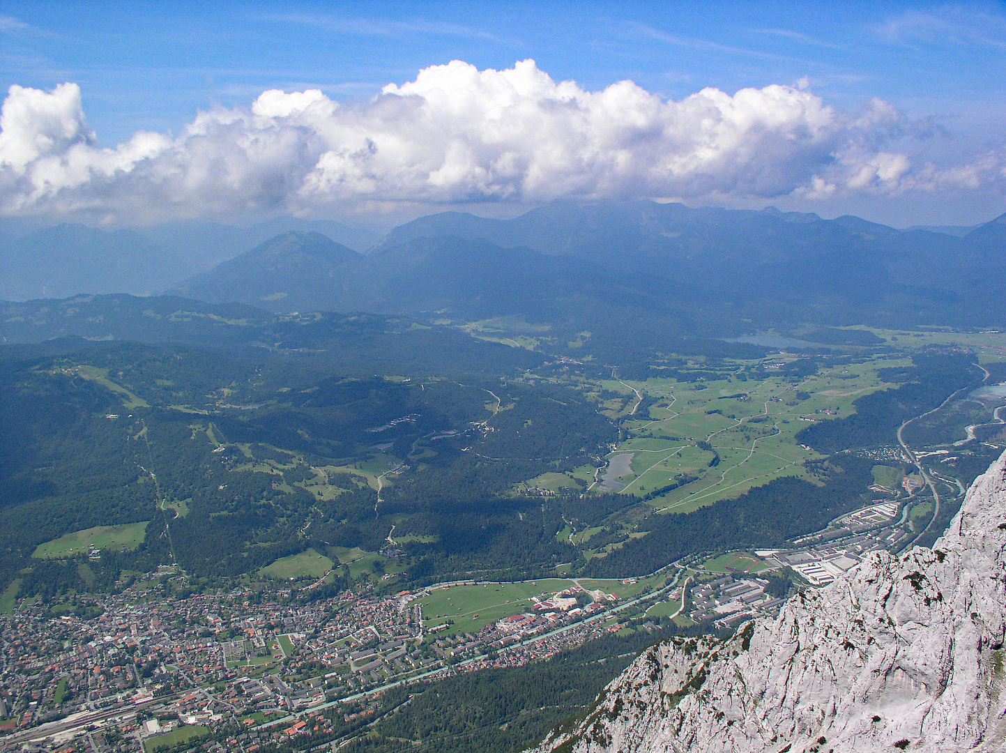 Blick vom Karwendel