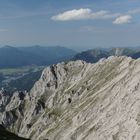 Blick vom Karwendel ins Isartal