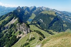 Blick vom Kasten auf den Sämtiser See