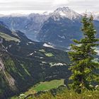 Blick vom Kehlstein auf den Königssee