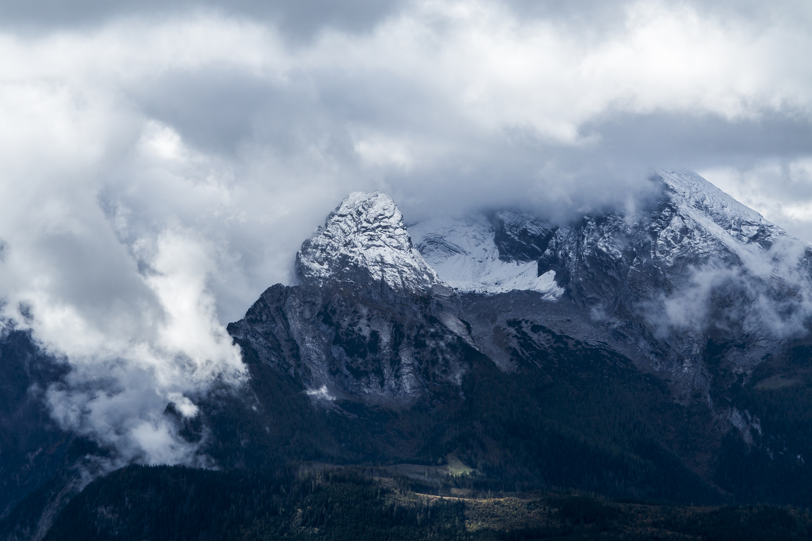 Blick vom Kehlstein ...