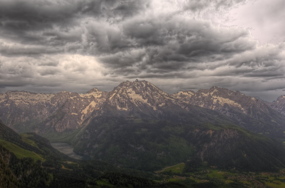 Blick vom Kehlsteinhaus