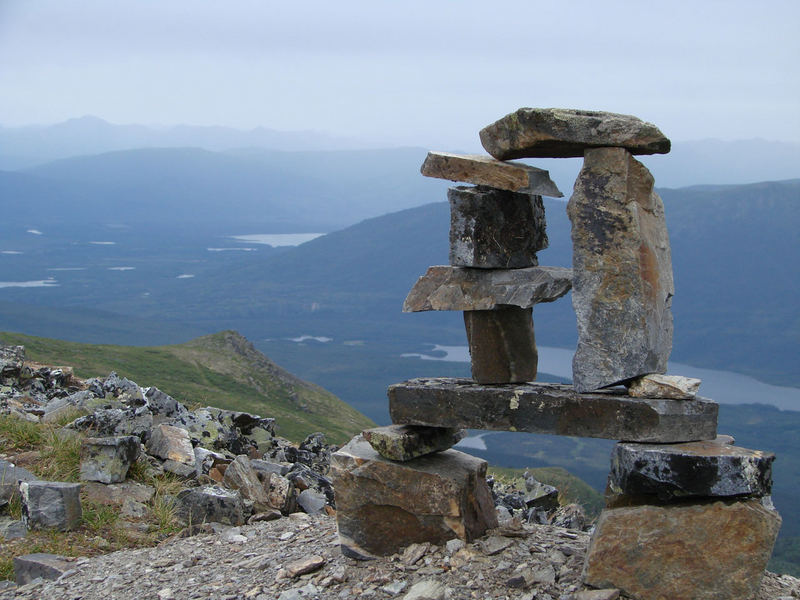 Blick  vom Keno Hill, besucht während meiner Alaska-Kanada Rundreise