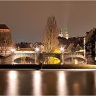 Blick vom Kettensteg zu Nürnberg, Anno 2007