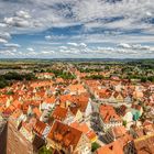 Blick vom Kirchturm Daniel auf Nördlingen