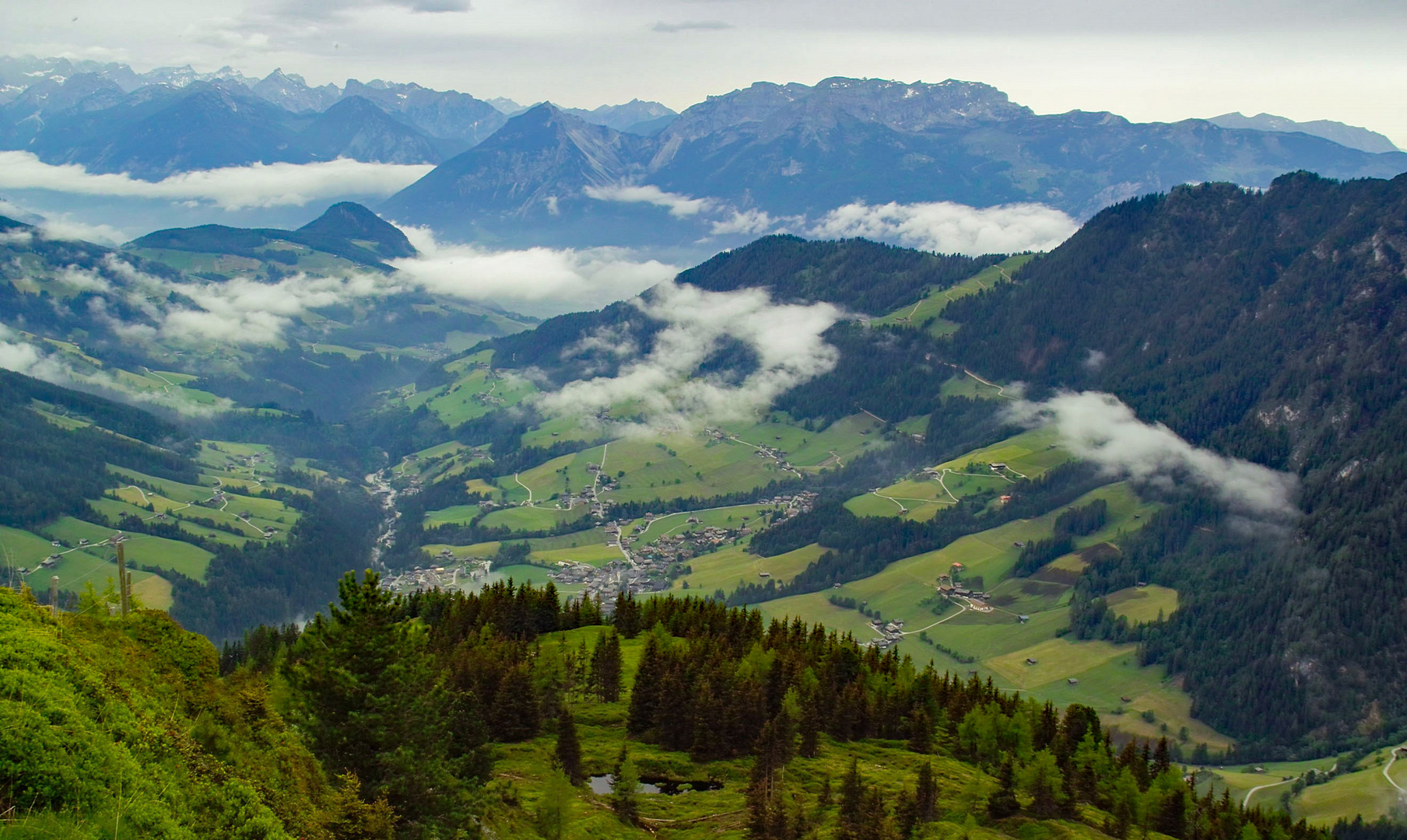 Blick vom Kitzbüheler Horn.