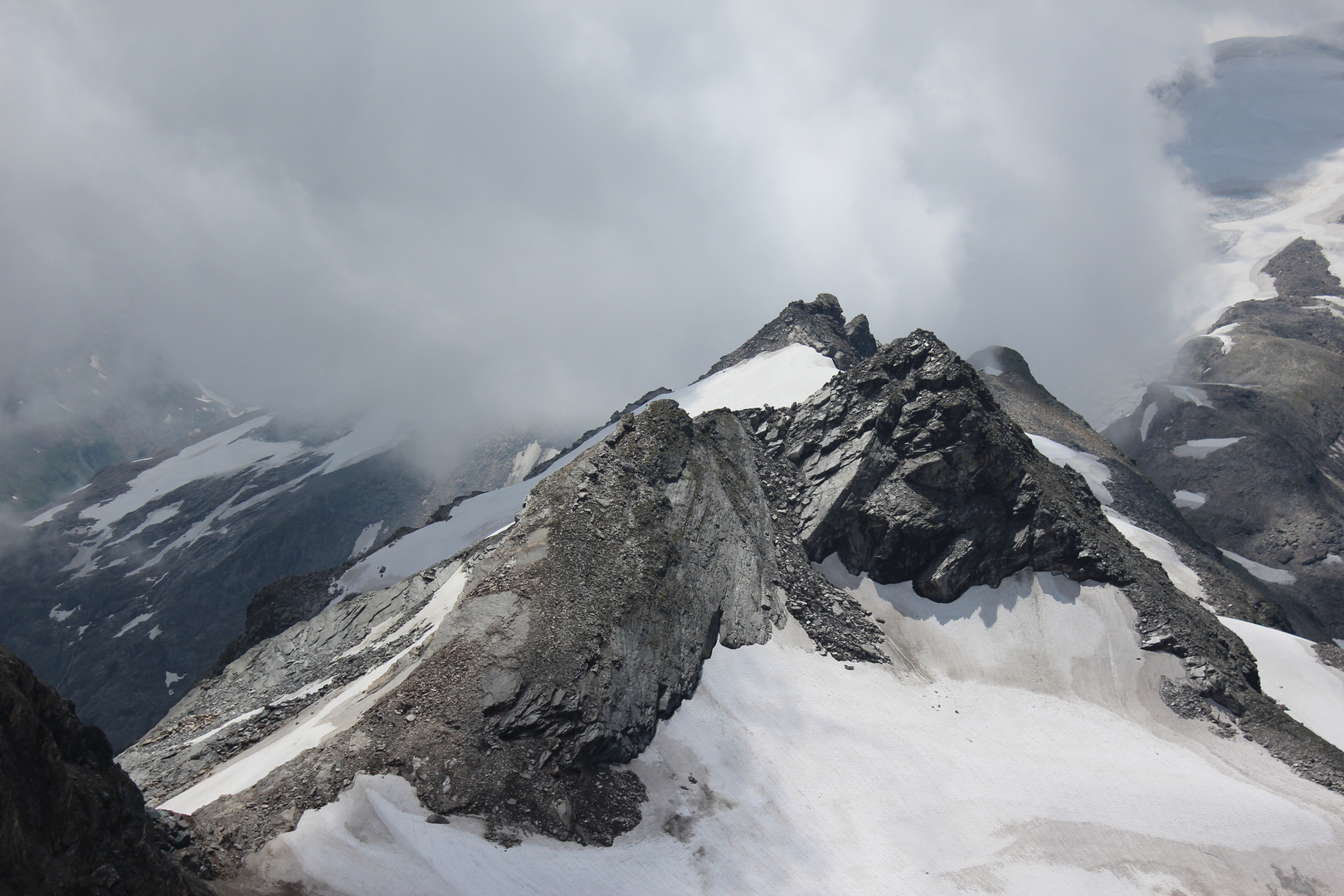 Blick vom Kitzsteinhorn