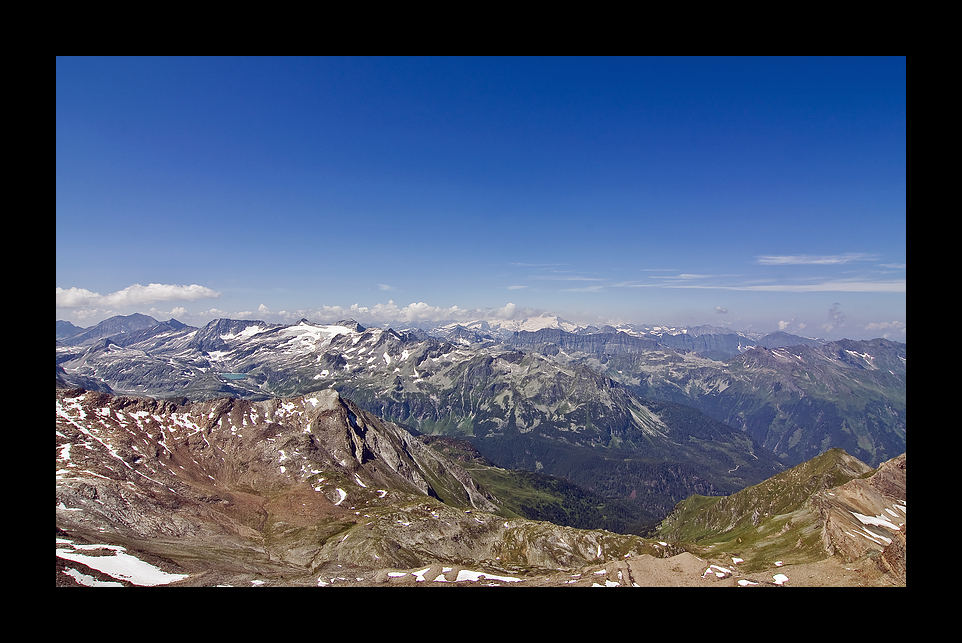 Blick vom Kitzsteinhorn