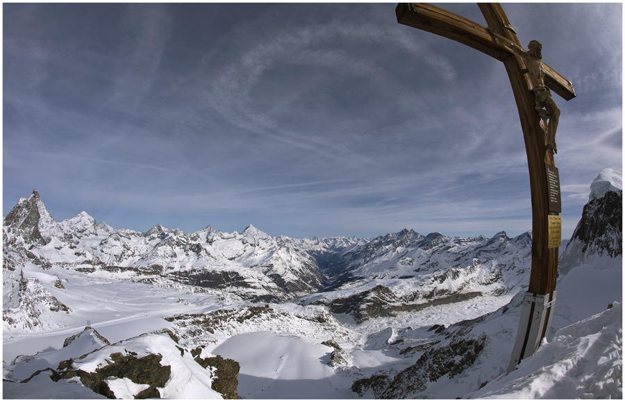 Blick vom "Klein Matterhorn"