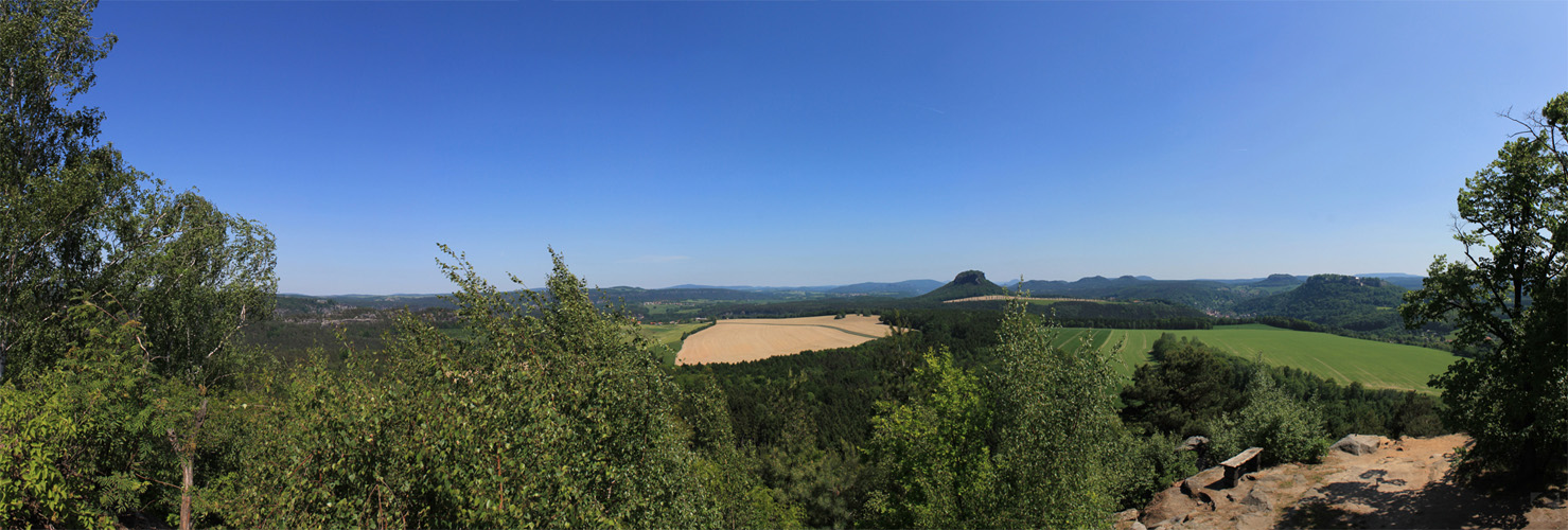 Blick vom kleinen Bärenstein