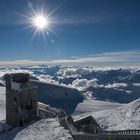 Blick vom kleinen Matterhorn nach Italien