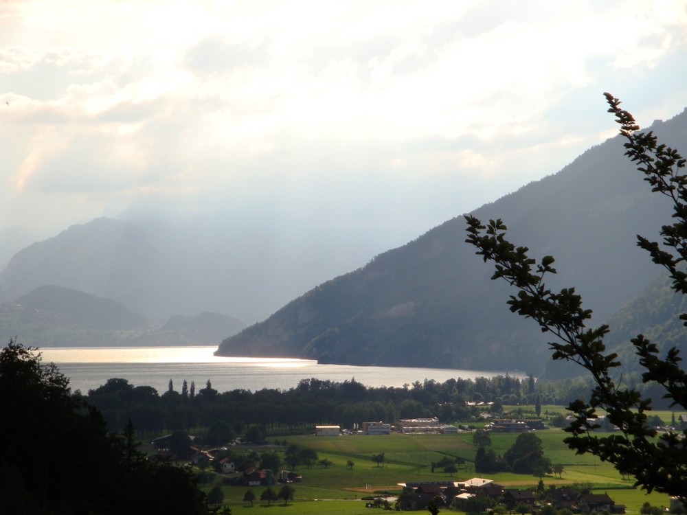 Blick vom kleiner Rugen Matten b. Interlaken