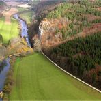 Blick vom Knopfmacherfelsen