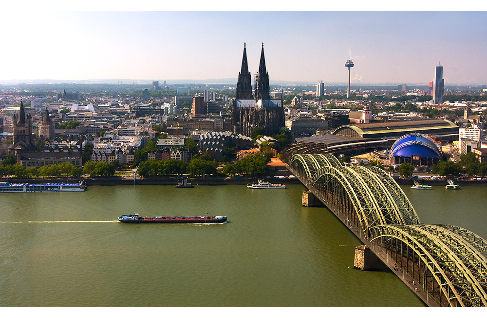 Blick vom Köln Triangel