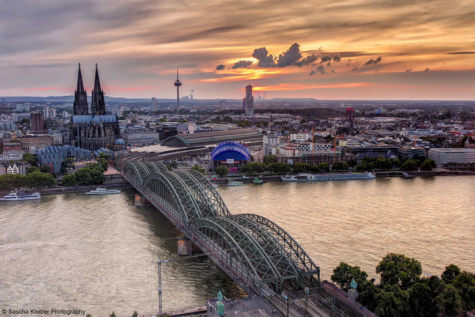 Blick vom Köln Triangle