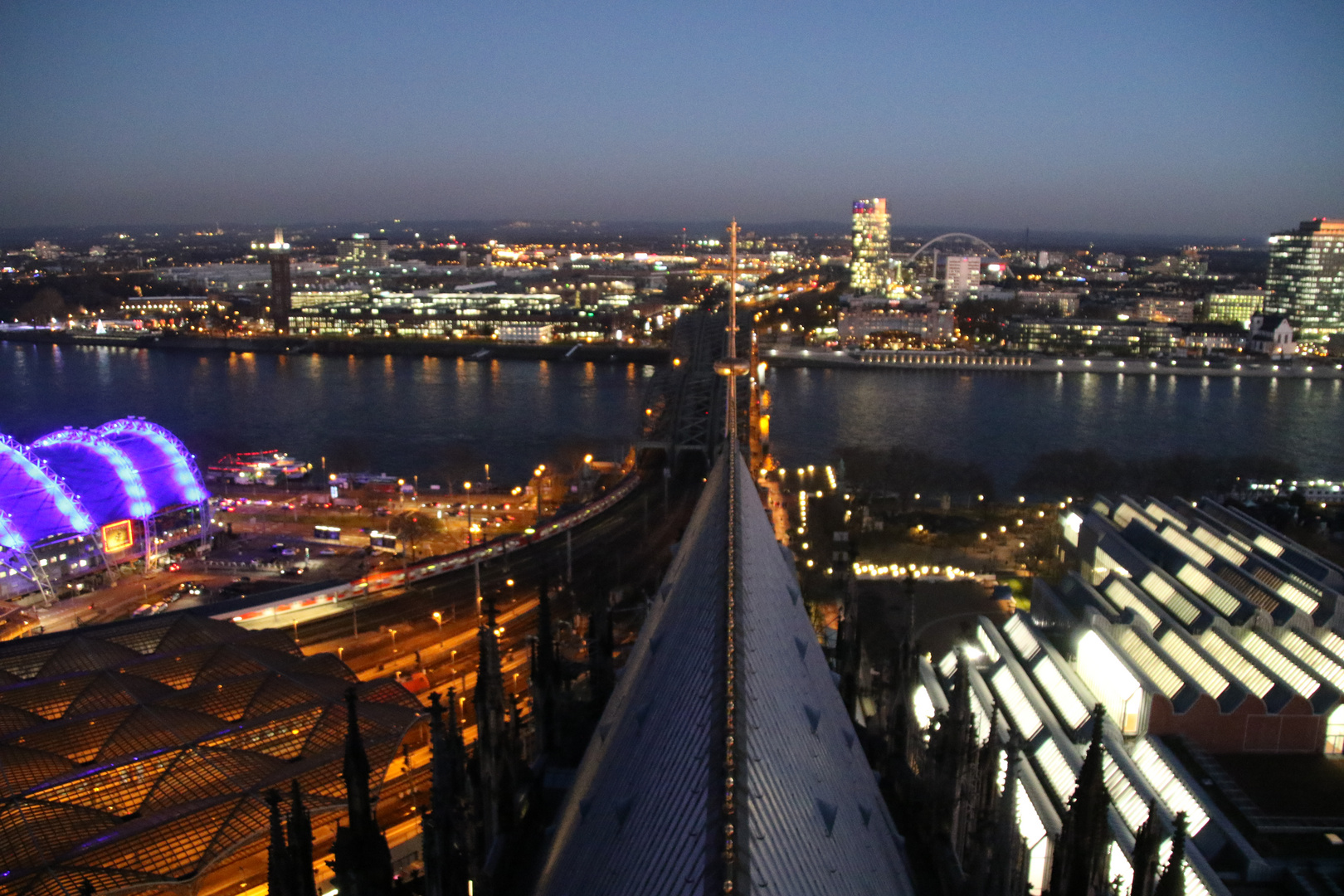 Blick vom Kölner Dom