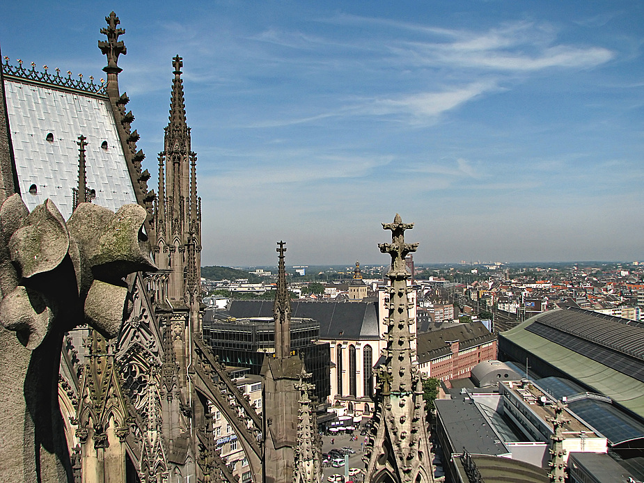 Blick vom Kölner Dom