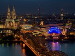 Blick vom Kölner Triangle