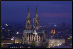 Blick vom KölnTriangle auf den Dom, Samstag 23.09.2006 - 2